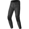 Bogotto Tek-M wasserdichte Motorrad Leder / Textilhose, schwarz, Größe XS für Männer