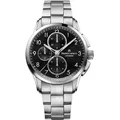 Maurice Lacroix Pontos Chronograph PT6388-SS002-320-1 - Sonnenschliff,schwarz,silber - 43mm