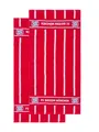 FC Bayern München Handtuch I Gäste-Handtücher I 2er Set I Rot-Weiß I 100x50 cm