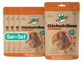 Carnello Glückssträhnen – Knabberstangen Hund getreidefrei, Hunde Leckerlis, Hundeleckerli getreidefrei – Wiederverschließbare Beutel (5 x 5 Stück)