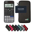 CASIO Taschenrechner fx-991DE X ClassWiz inkl. WYNGS Schutztasche Dunkelgrau