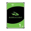 Seagate BarraCuda 1TB, Interne Festplatte HDD, 3.5 Zoll, 7200 U/Min, 64 MB Cache, SATA 6 Gb/s, silber, inkl. Data Rescue Service (ST1000DMZ14)