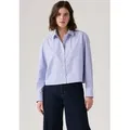 Levi's® Hemdbluse CROPPED HARLIE SH Klassischer Hemdblusenkragen blau M (38)