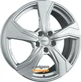 4 Alufelgen DEZENT KB SILVER - Silber 7,5x18 ET48 5x112 18 Zoll