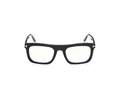 Tom Ford Brillen FT 5757-B BLUE BLOCK SHINY BLACK/BLUE FILTER 52/22/145 Unisex