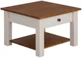 OTTO home Couchtisch Chicago (Couchtisch, Sofatisch, OTTOs Choice), in zwei Größen, Landhausstil, zusätzlicher Stauraum