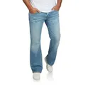 riverso Bootcut-Jeans Herren Jeanshose RIVAlan Bootcut Fit Denim Hose mit Stretch blau 40W / 34L
