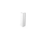 NOËL & MARQUET WE2 WALLSTYL Eckleiste 2m | Funktionales Kantenschutzprofil 36x36mm | Stoßfestes HDPS Polystyrol Weiß vorgrundiert | Dekorative Schutzleiste für Wand & Decke von NMC