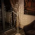 240x LED Trauerweide Außen Deko Baum Leuchte Lampe Garten Terrassen Steh Beleuchtung