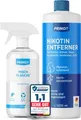 1030ml Nikotinentferner Konzentrat | Ruß & Nikotin Reiniger für Fensterrahmen...