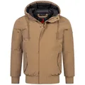 Höhenhorn Alpwall Herren Winter Jacke Gefüttert Sand Gr. XL