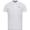U.S. Polo Assn. Herren Basic Poloshirt kurzarm mit Stretchkomfort