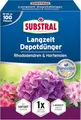 Substral Langzeit Depotdünger für Rhododendren & Hortensien, 1,5kg, Himbeeren, Heidelbeeren, u.a, düngt 6 Monate