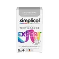 Brauns-Heitmann GmbH & Co. KG simplicol expert Textilfarbe, Farbpulver für kreatives Färben, Neufärben und Umfärben von Textilien, Farbe: Delfin-Grau 1717