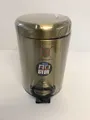 WENKO Kosmetik Treteimer Leman Gold matt