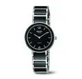 Boccia Quarzuhr Boccia Damen Uhr 3311-02 Keramik schwarz, (1-tlg)