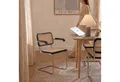 Haris Børn Freischwinger SKØR Design Freischwinger Wiener Geflecht - Handgefertigt in Italien (Set, 4 St), Hochwertige Rattan Stühle - Freischwinger Stühle in Rattan Stuhl Optik