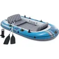 Intex 66324NP Schlauchboot Excursion 4 Set inkl. Pumpe und Alu-Paddeln 315x165x43cm