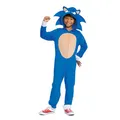 Disguise Sonic the Hedgehog Kostüm, offizielles Sonic Movie Kostüm und Kopfbedeckung, Kindergröße S (4-6)