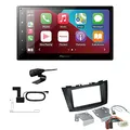 Pioneer SPH-DA160DAB 2-DIN Autoradio CarPlay Android Auto Bluetooth DAB USB passend für Suzuki Swift IV ab 2010 schwarz