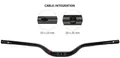 Humpert/Ergotec Riser Bar 50 I MTB-Lenker - Aluminium 35 - 0 mm Klemmung Schw...