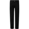 Levi's® Straight Fit Jeans Modell '501®' in Black, Größe 30/30