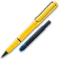LAMY Tintenroller safari yellow - mit blauer Tintenpatrone Lamy T10