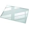 Tulup Tischplatte Transparente Glastischplatte 120x80 cm Tischplatte aus Klarglas Tischplatte Rund Glasplatte für Tisch