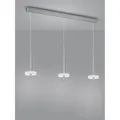 LED Pendelleuchte KEA, 3-flammig, IP20, mattnickel