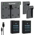 2x Akku + Lader für Nikon EN-EL14 D3300  D5300 D5500 D5600  P7800 1050 mAh