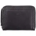 camel active Talara Geldbörse Reißverschluss Black - Schwarz