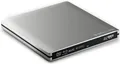 techPulse120 Externes UHD 4k 3D M-Disc BDXL USB 3.0 USB-C Aluminium Silber Laufwerk Blu-ray-Brenner