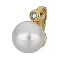 Orolino Anhänger 585 Gold mit Brillant 0,03ct. + Perle 7-7,5mm