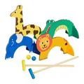 Krocket spiel Krocketspiel bunt 2 Spieler Croquet Spiel Garten Krocket 310 g
