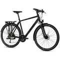 Airtracks Trekkingrad Herren Trekking Fahrrad 28 Zoll Trekkingrad TR.2855, 27 Gang, Kettenschaltung, (Shimano Deore M592 SGS), Rahmenhöhen 52 cm 56 cm 60 cm » Modeljahr 2026 schwarz 52 cm