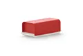 Alessi Butterdose Mattina Rot, Porzellan, Metall