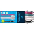 Schneider AKTION: Kugelschreiber Slider Memo farbsortiert, Schreibfarbe: blau, 4 St. + GRATIS Schnei (5x) (50-150255)