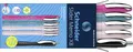 Schneider Schreibgeräte Etui 4x Memo + 1x Rave sortiert 150255 Kugelschreiber Schreibfarbe: Blau 5 St.