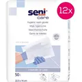 SENI CARE - Waschhandschuhe (unfoliert) - 12 x 50 Stück
