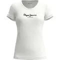 Pepe Jeans Damen NEW VIRGINIA SS N T-Shirt, 800WHITE, XS