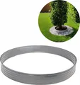 Baumring aus Alu Höhe 100 mm Durchmesser 1 m | Baumumrandung | Pflanzringe | Beeteinfassung | Rasenkante rund