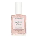 Manucurist Active Shine Nude Nagellack - Pflegen Aufhellend Biologisch: Rote-Beete-Extrakt, AHA, Pflegender Nagellack, Stärkend, Feuchtigkeitsspendend – Perlmuttig - Made in France