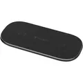 VARTA Wireless Charger Multi, kabelloses Ladegerät, Qi kompatible Ladestation, gleichzeitiges Laden von 2 Geräten, inkl. USB C Ladekabel, funktioniert auch mit Schutzhülle