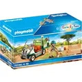 PLAYMOBIL Family Fun 70346 Zoo-Tierarzt mit Fahrzeug - Bunt