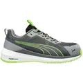 PUMA Safety SLIDE GREY/GREEN LOW Arbeitsschuh grau|grün 46