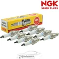 8x NGK 4549 CR7HSA Zündkerze für Kymco Agility 50 4T City 2008 Roller Thunder