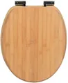 sanicomfort Bambus hell WC Toiletten Klo Sitz Deckel Brille Absenkautomatik
