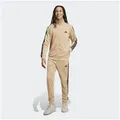 adidas Sportswear Trainingsanzug M 3S TR TT TS (2-tlg), für Laufen und sportliche Aktivitäten, zweiteiliges Set braun M