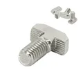 10x Hammerschraube M8x16 Nut 8 Aluprofil T-Schraube Steg Hammerkopfschraube 16mm