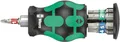 Wera 05004179001 Bicycle Set 11, Stubbi Schraubendreher mit Bit Magazin, 7-teilig